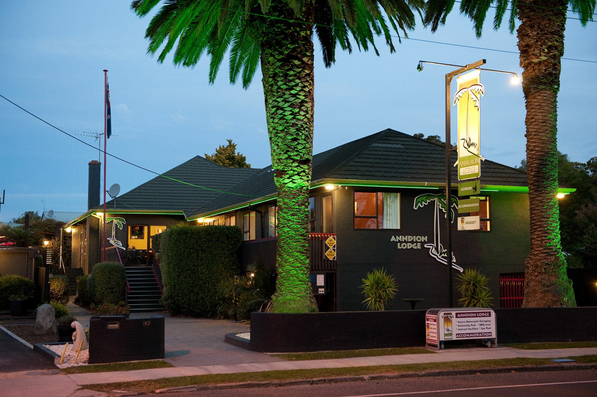 Anndion Motel Whanganui Esterno foto